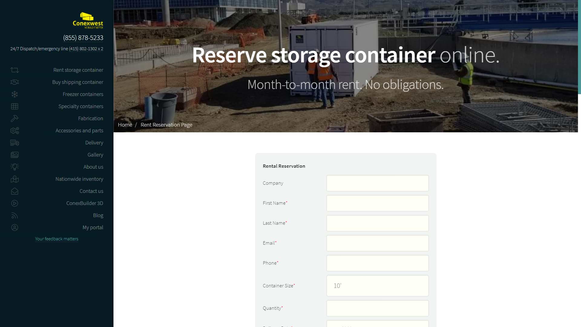 Rent Storage Container Storage Containers for Rent Near Me Conexwest